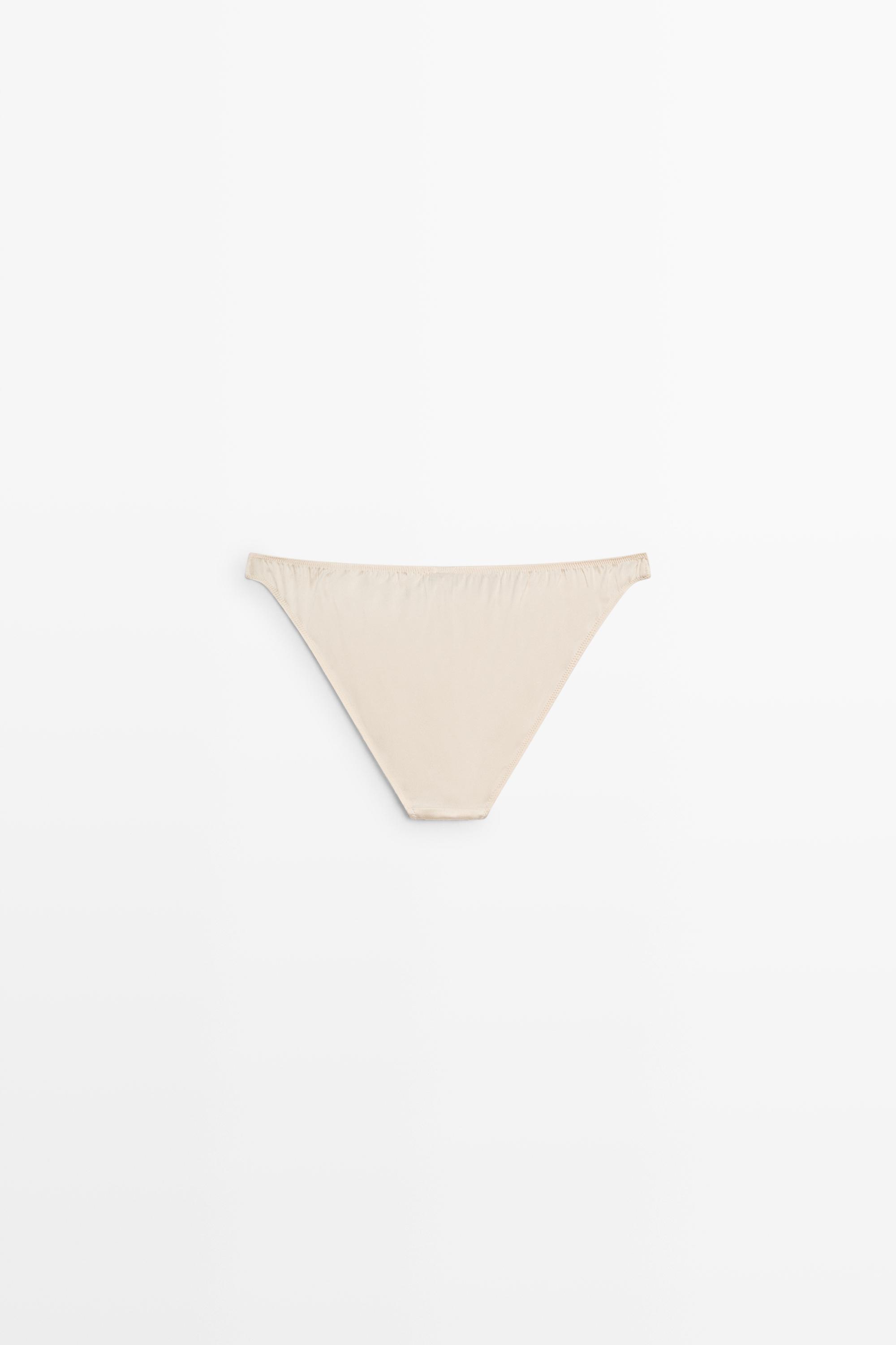 Satin silk blend briefs